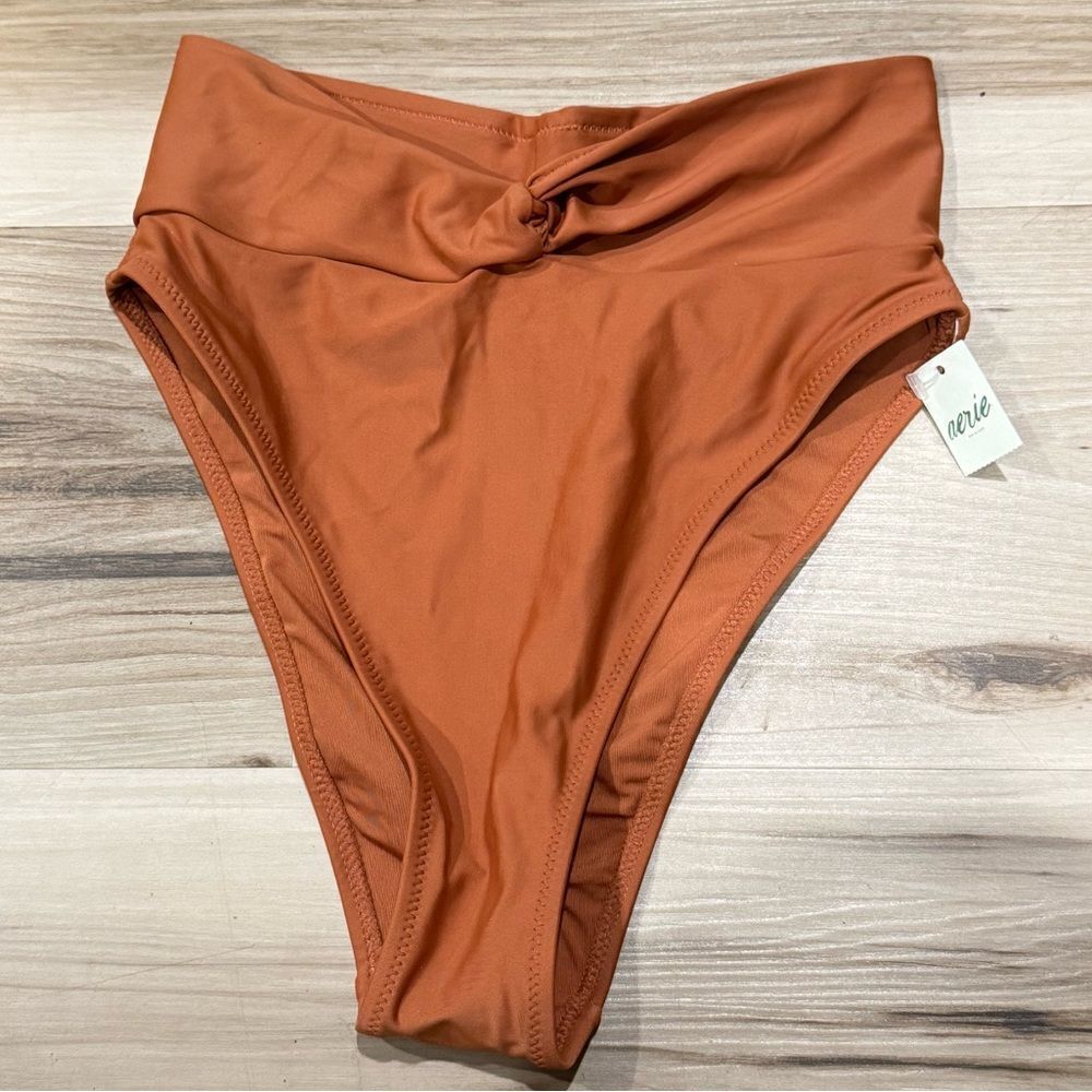NEW Aerie High Cut Cheeky Bikini Bottom Women’s XS